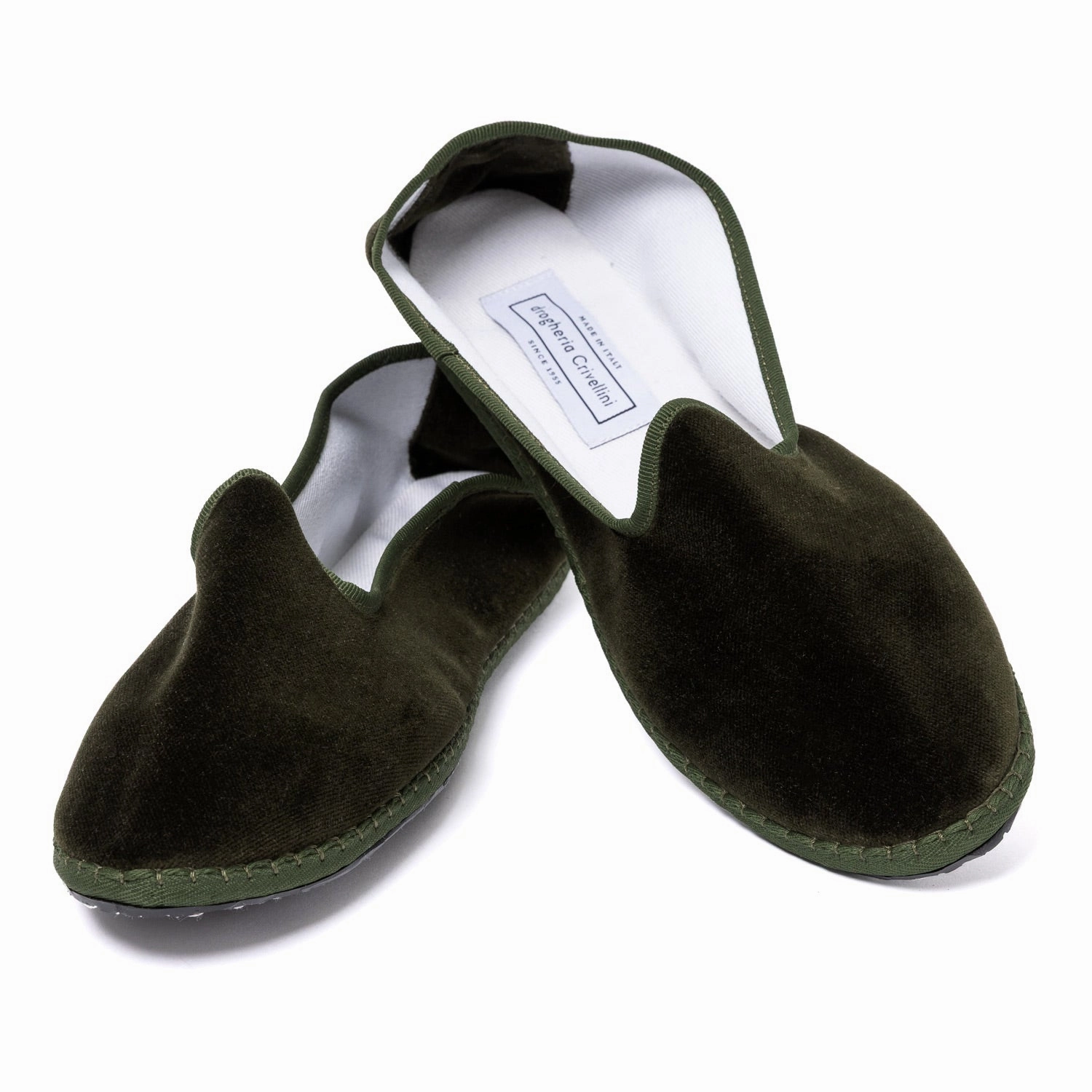 Aurland Penny Loafers Ventian-Loafer "Velluto San Marco" aus Baumwollsamt