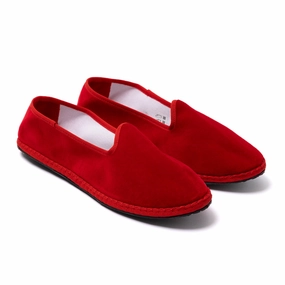 Quince Loafers Ventian-Loafer "Velluto San Marco" aus Baumwollsamt