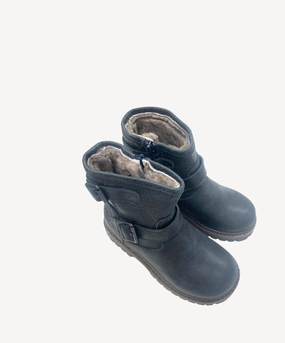 Verdecchia 1403 Klett Boots Lammfell blau Ara Gore Tex Winterstiefel