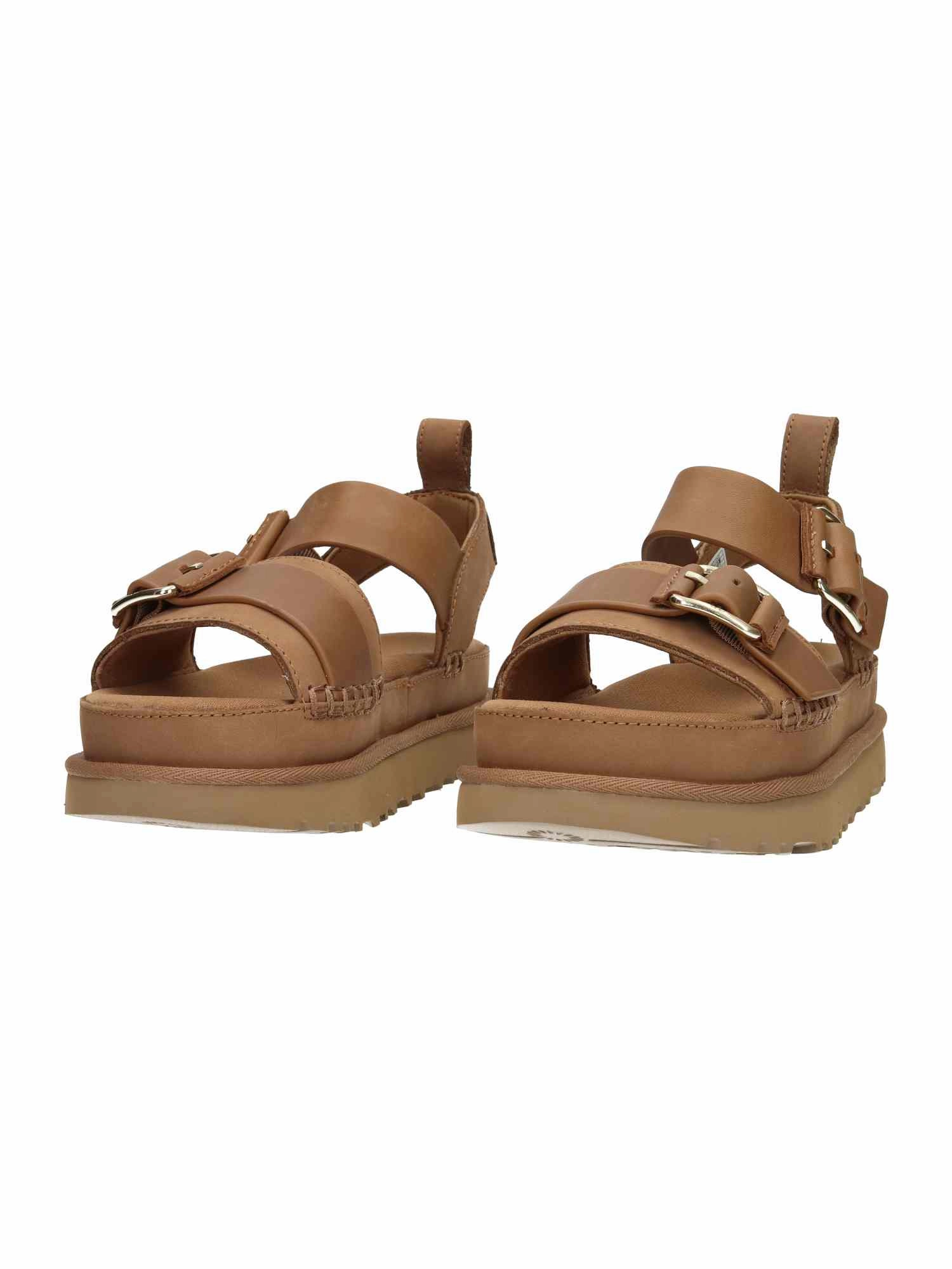 W Goldenstar Villa chestnut Bequeme Modische Sandalen