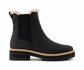 NULL（其他所有NULL条目无需审核，因无实质内容） Chelsea Boots W's Bennet Water Res. Nubuck Ltr/Faux Fur - Black