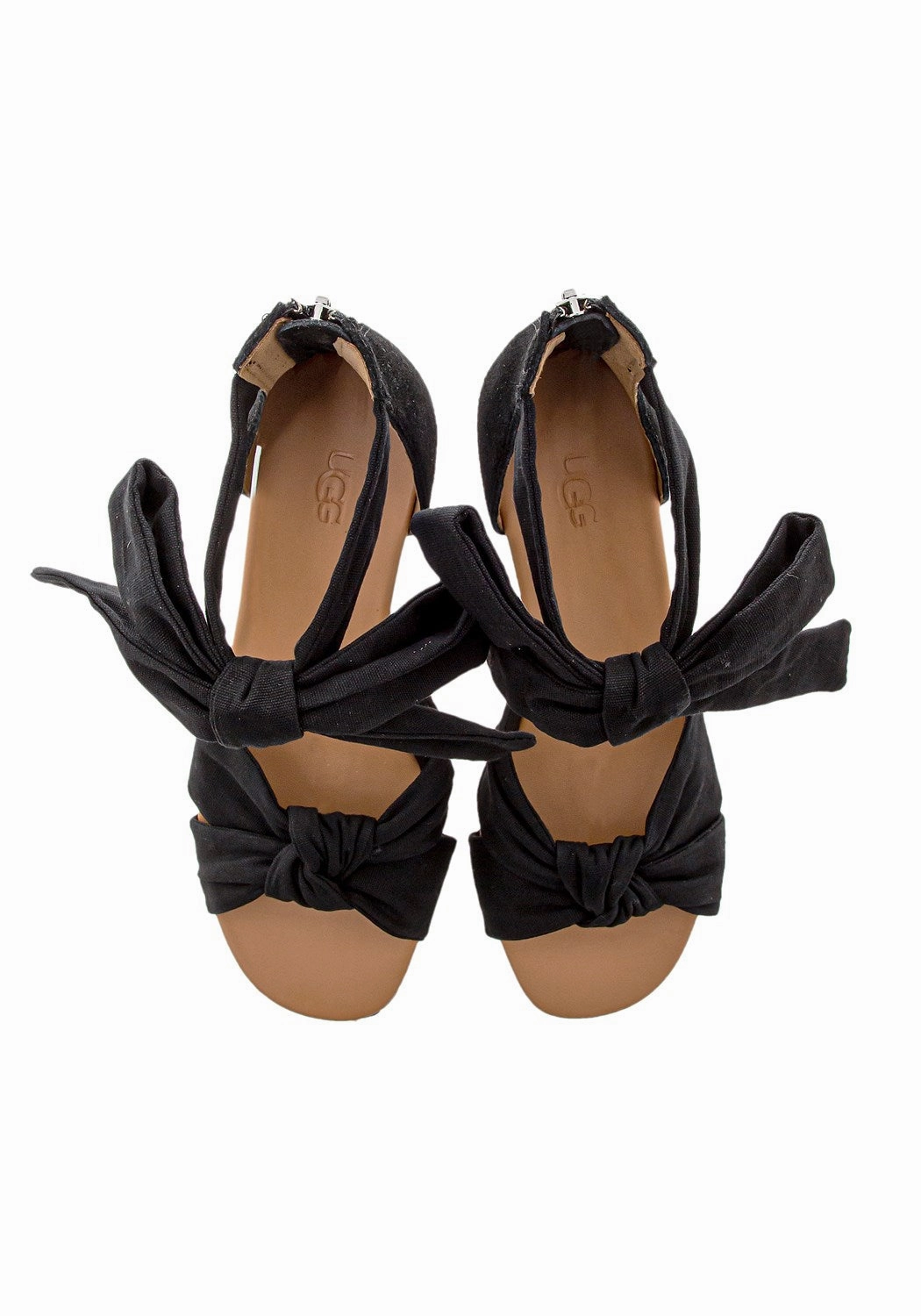 W Yarrow black canvas Sandalen Für