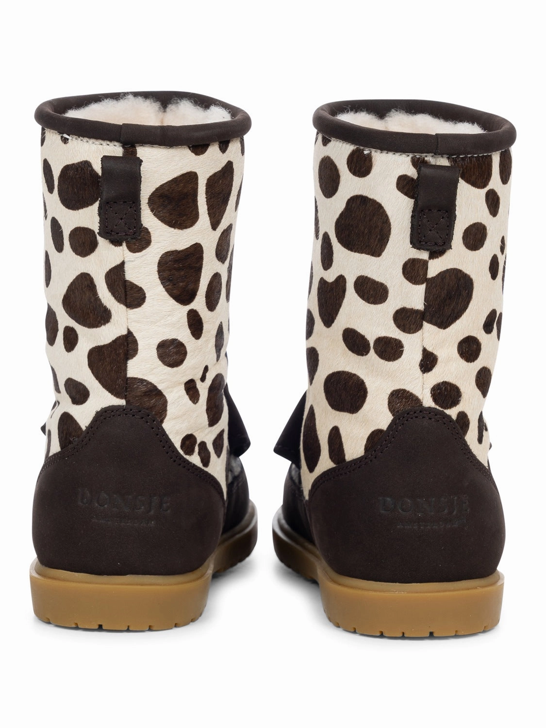 Wadudu Exclusive Boots - Dalmatiner -Spotted Cow Hair Herren Winterstiefel Sale