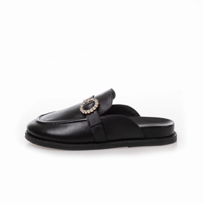 Jeans With Loafers WALK AND SHINE - BLACK