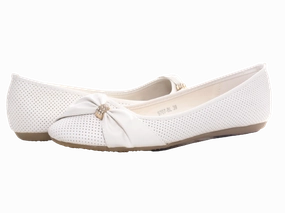 Damen Slipper Halbschuhe Ballerina Loafer Mokassins Slip On Flats Freizeit White # 9707 Brown Tabi Loafers
