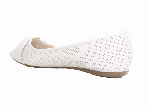 Loafers Shoes Outfit Damen Slipper Halbschuhe Ballerina Loafer Mokassins Slip On Flats Freizeit White # 9707