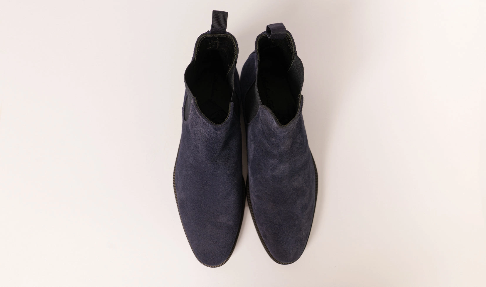 Chelsea Boots Spitz Chelsea-Boot Blau