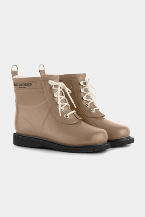 Kurze Gummistiefel - Otter Stiefel Hippie Style