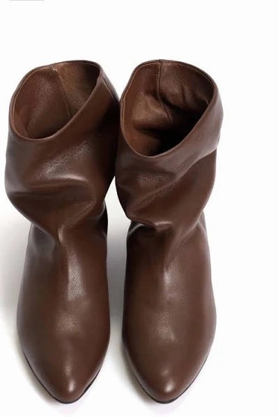 Sand Ankle Boots Anonymous Copenhagen- Vully Soft Calf Chocolate 20