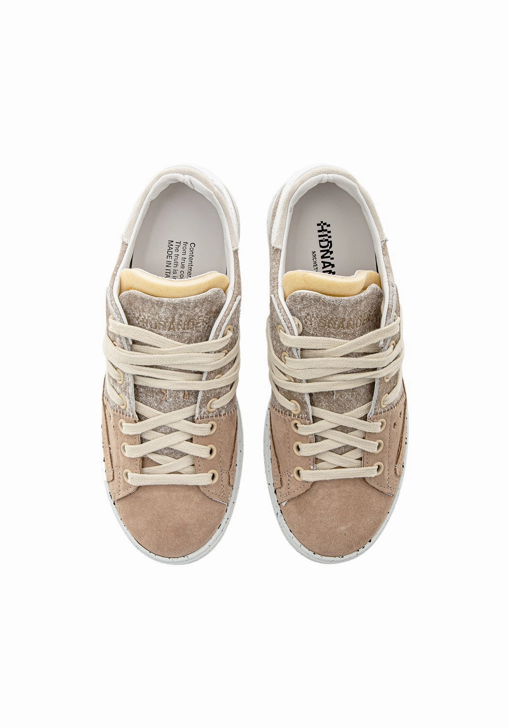 Grey Sneaker STRIPELESS ULTIMATE DUAL W light beige/w