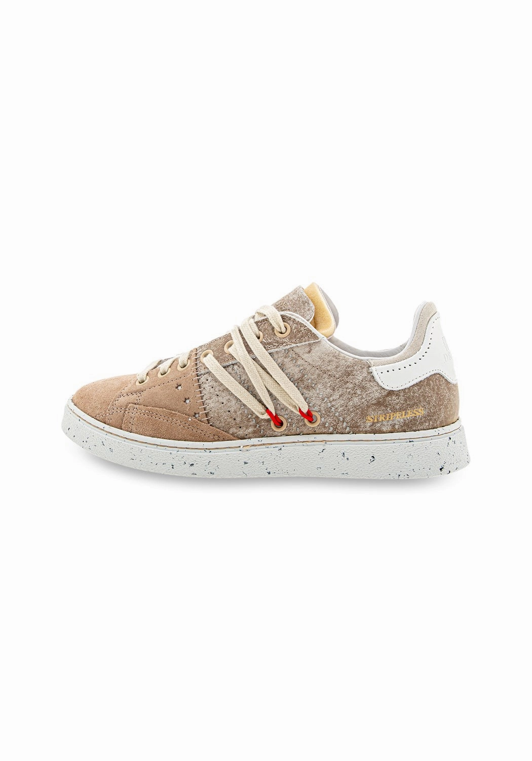Clean 90 Triple Sneaker STRIPELESS ULTIMATE DUAL W light beige/w