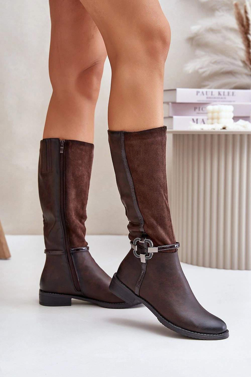 Thigh-Hight Boots model 202105 Step in style High Heels 1950