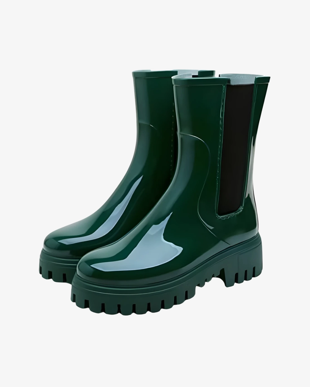 Chelsea Gummistiefel wasserabweisend mit profilsohle Stiefel Leo