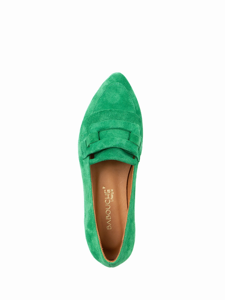 Lynn | Loafer Groen Loafers Dolce Vita