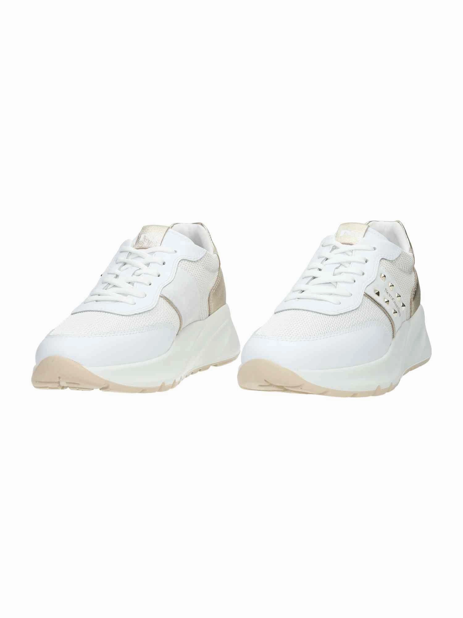 E512862D Skipper Bianco T.Rete Chic 1 Bianco Velour Neve T.Rete Chic On Sneaker Wasserdicht