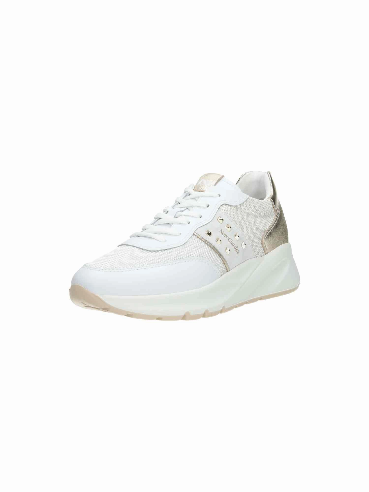E512862D Skipper Bianco T.Rete Chic 1 Bianco Velour Neve T.Rete Chic Pickleball Sneaker