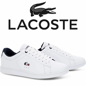 U530 Sneaker Low Lacoste Sneaker CARNABY EVO Wei  Leder Turnschuhe