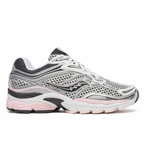 Saucony Progrid Omni 9 Silver Pink Spalding Sneaker