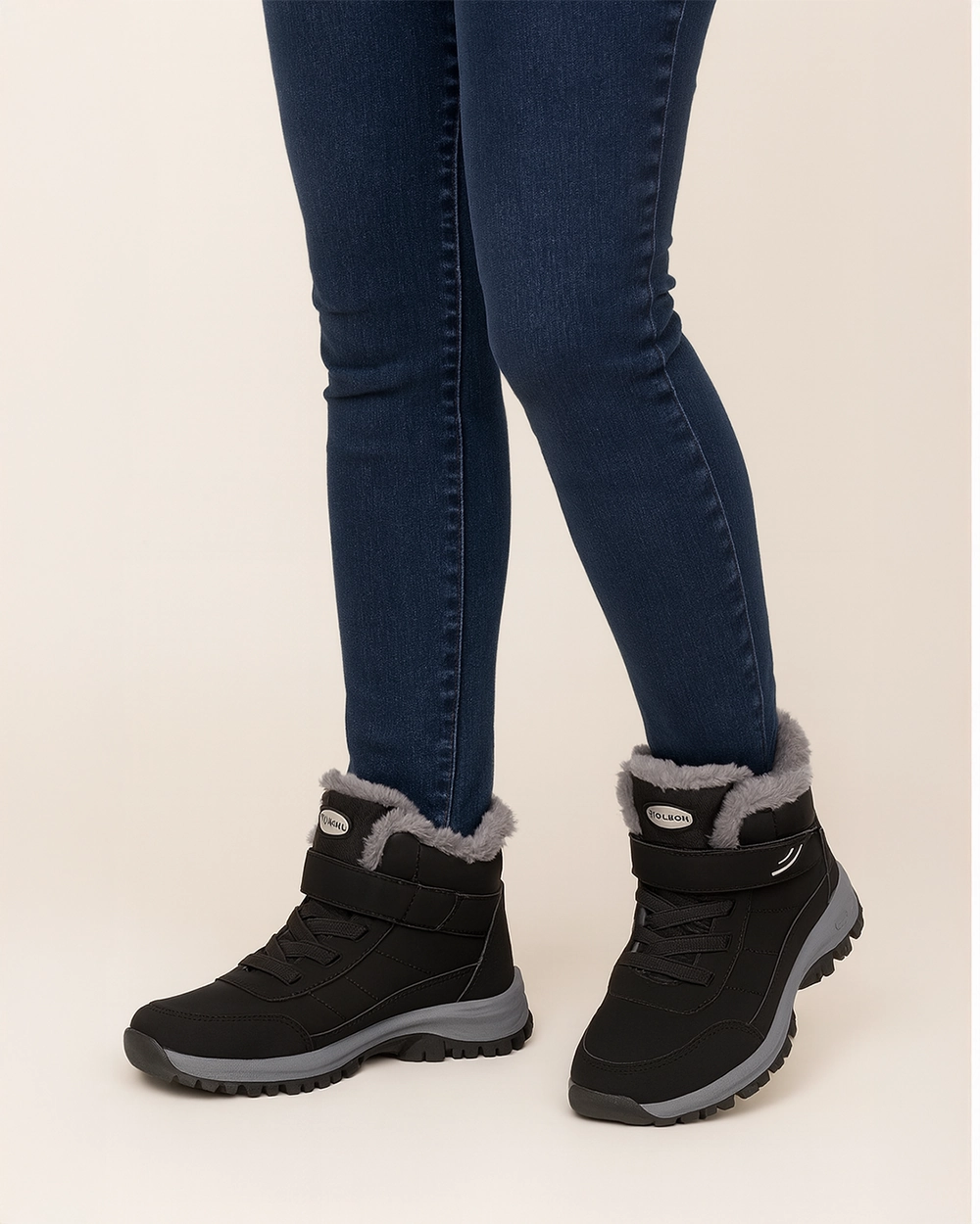 Winter Wanderschuhe ergonomisch und warm gefttert Peta Jensen High Heels