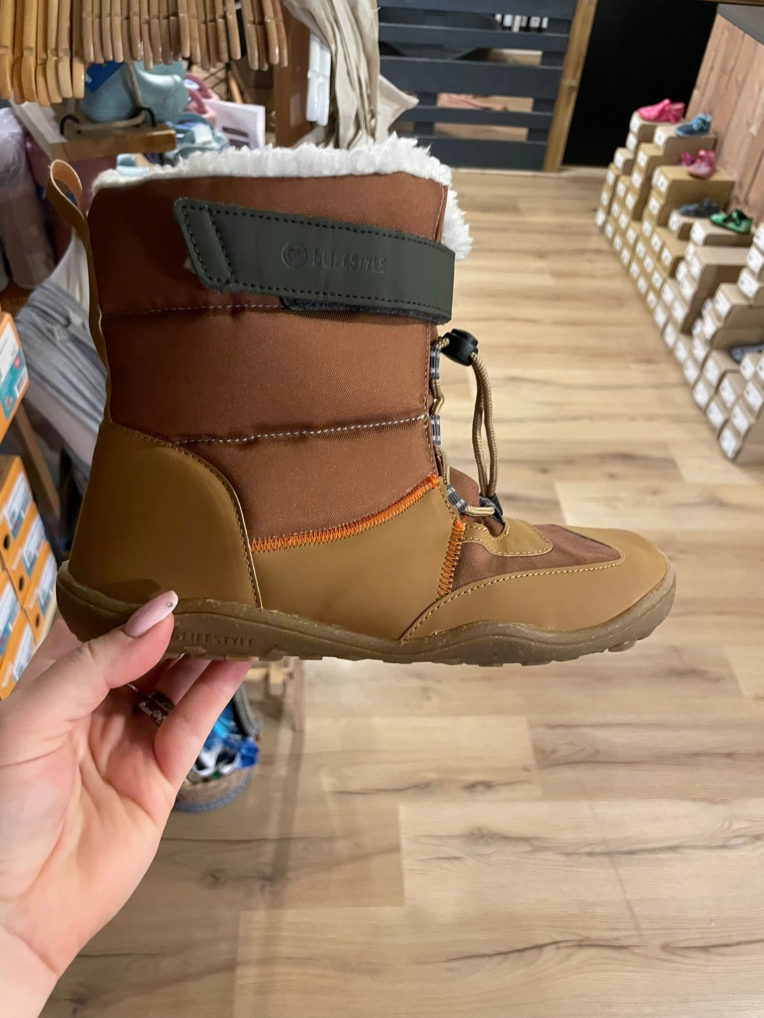 Winterstiefel Hoch Gefüttert Blifestyle Mondon