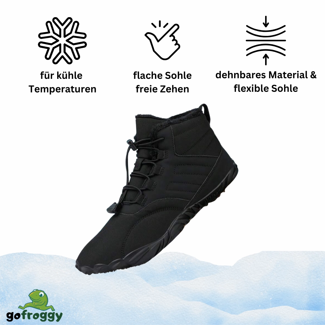 ThermoFlex Barfuschuhe Däumling Winterstiefel Gr 38