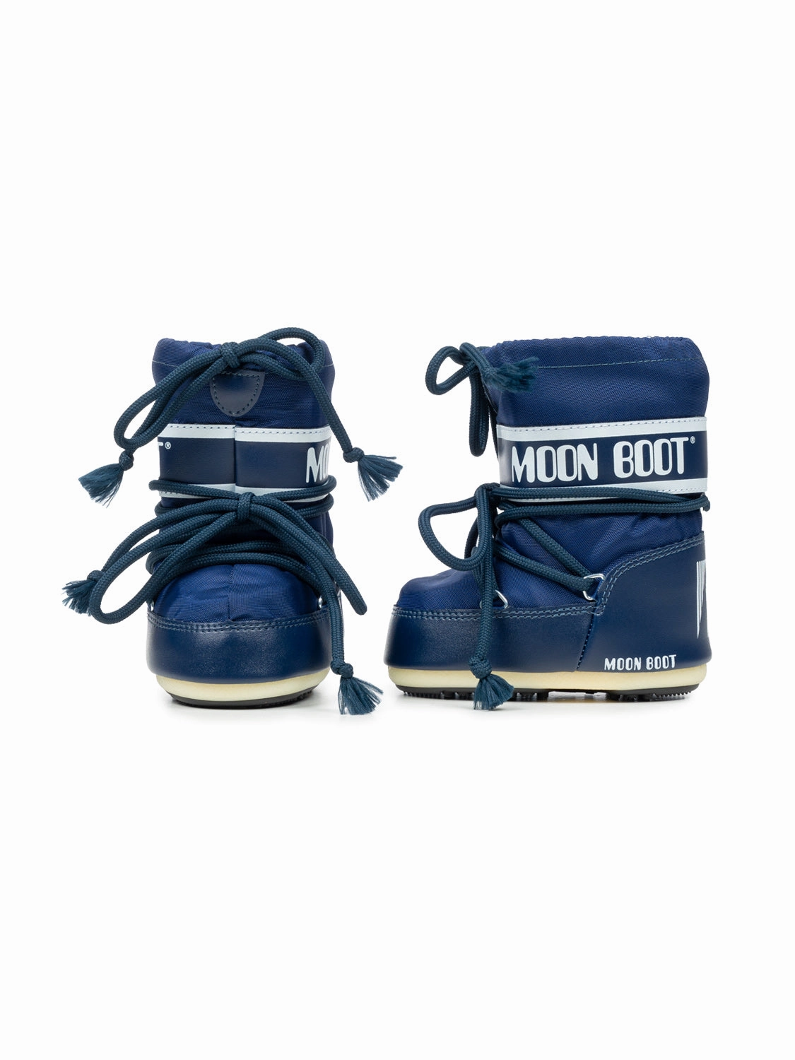 Winterstiefel Für Einlagen Geeignet Icon Mini Schneestiefel aus Nylon - Marineblau