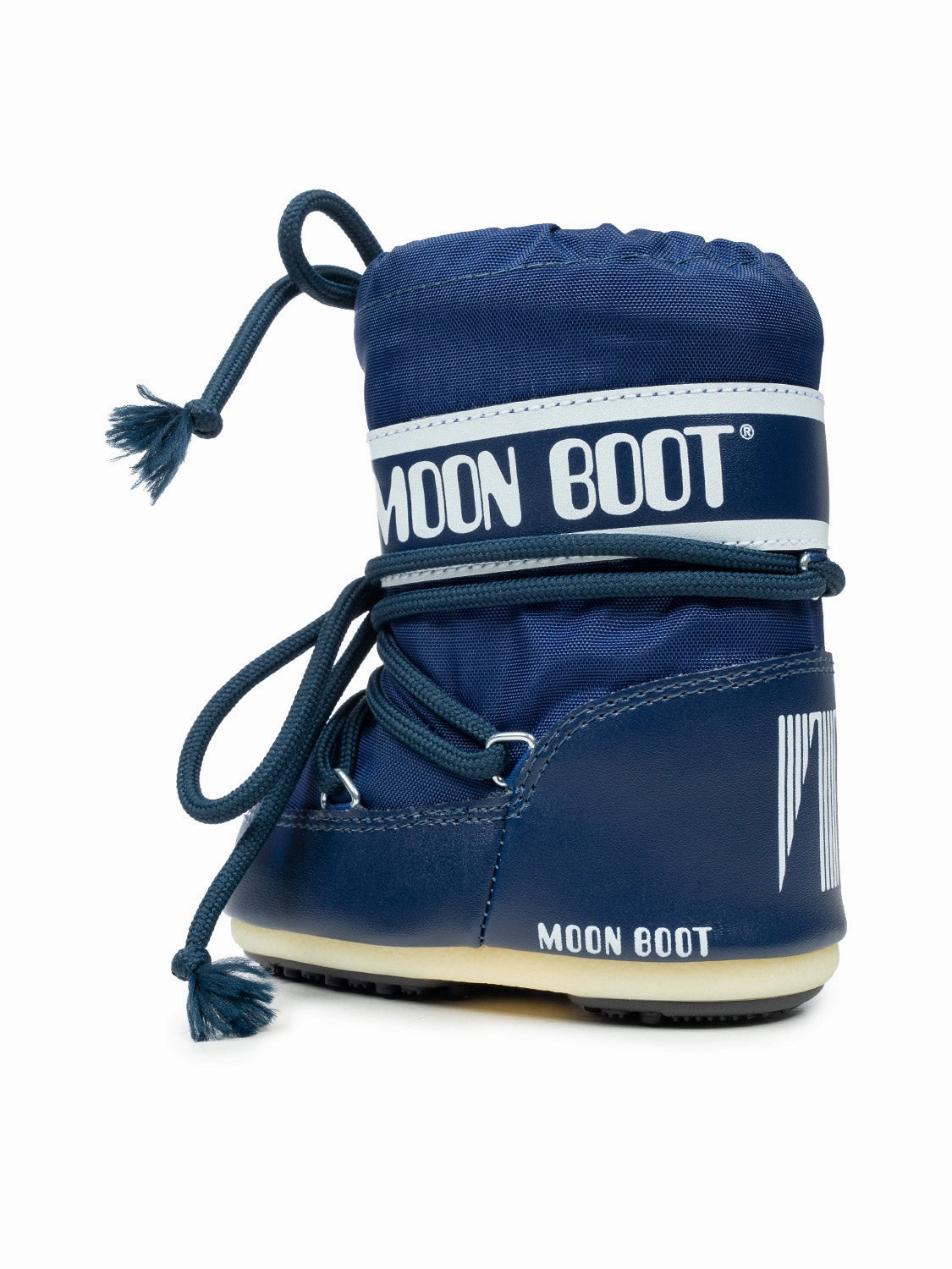 Icon Mini Schneestiefel aus Nylon - Marineblau Winterstiefel Richter 33