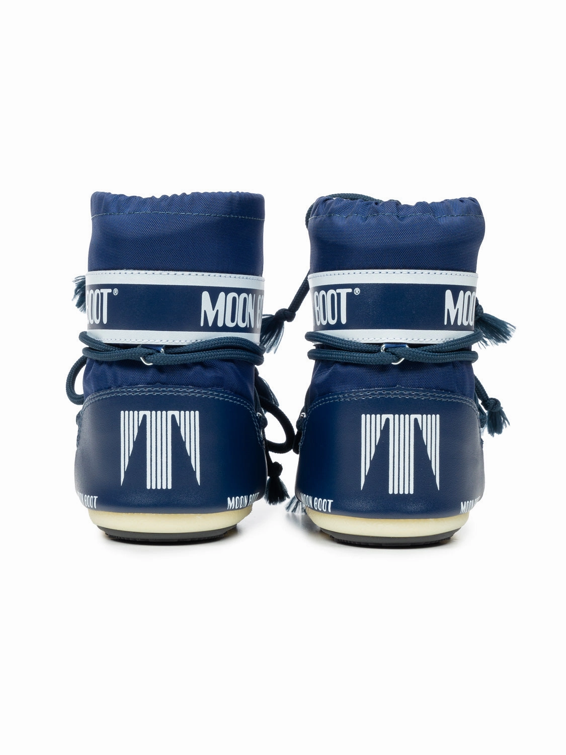 Icon Mini Schneestiefel aus Nylon - Marineblau Winterstiefel Vegan Comfy