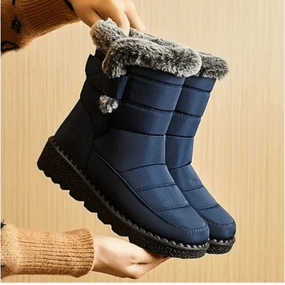 Elegante Winterstiefel mit Warmem Komfort Winterstiefel Teddyfutter