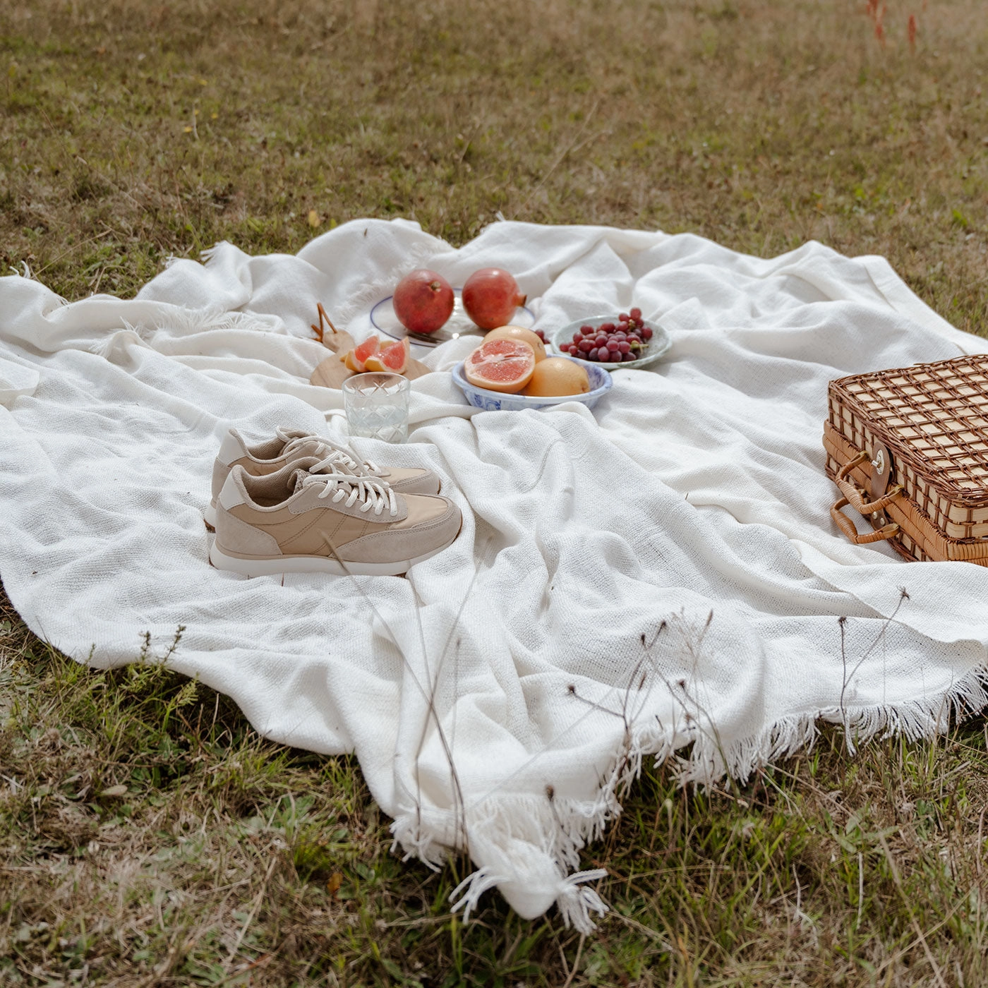 Mehrfarbige Sneaker Damen → Sneaker Woden Nellie Cream