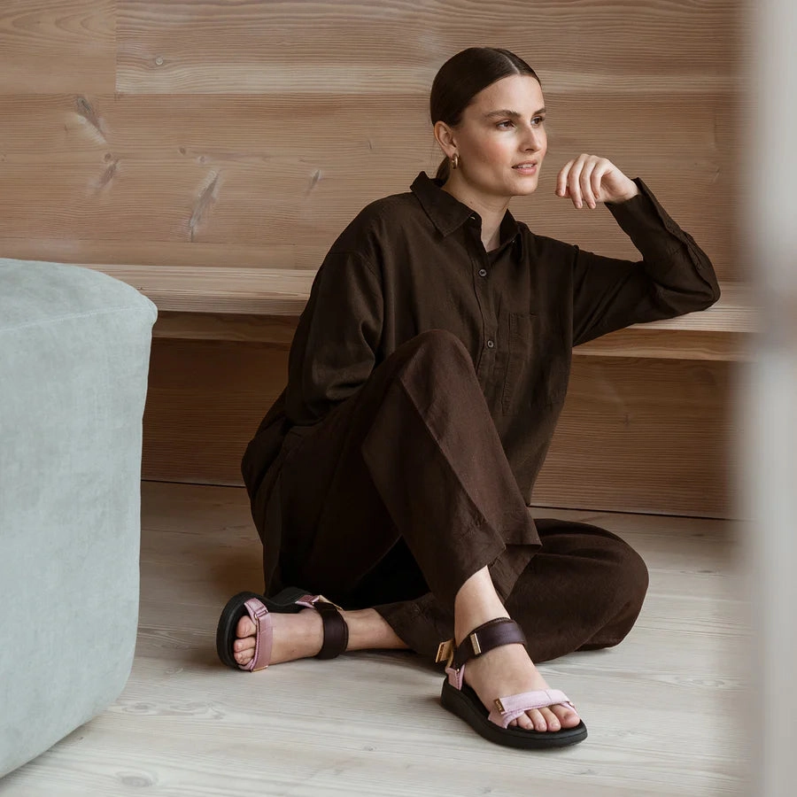 Woden Sandale Line Zephyr Multi Sandalen Aus Schnur