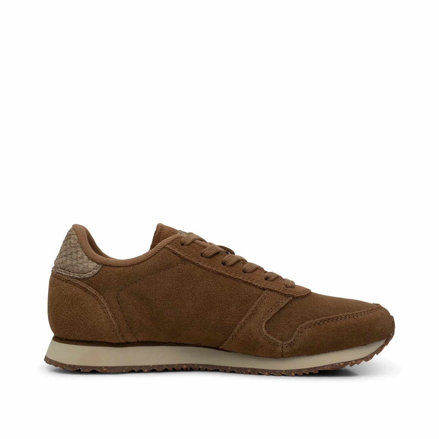 Elegante Business Sneaker Woden Ydun Suede Zipper Latte