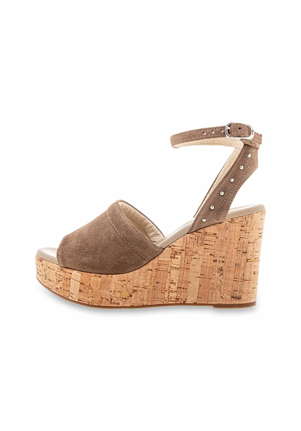 Flippige Sandalen E307663D Velour PU Musa Ricope castoro