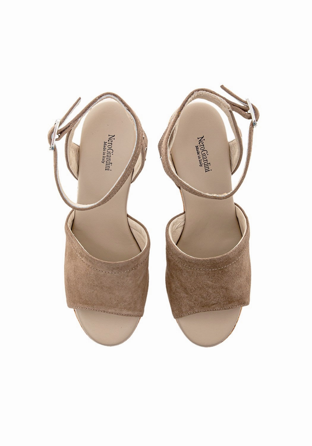 E307663D Velour PU Musa Ricope castoro Außergewöhnliche Sandalen