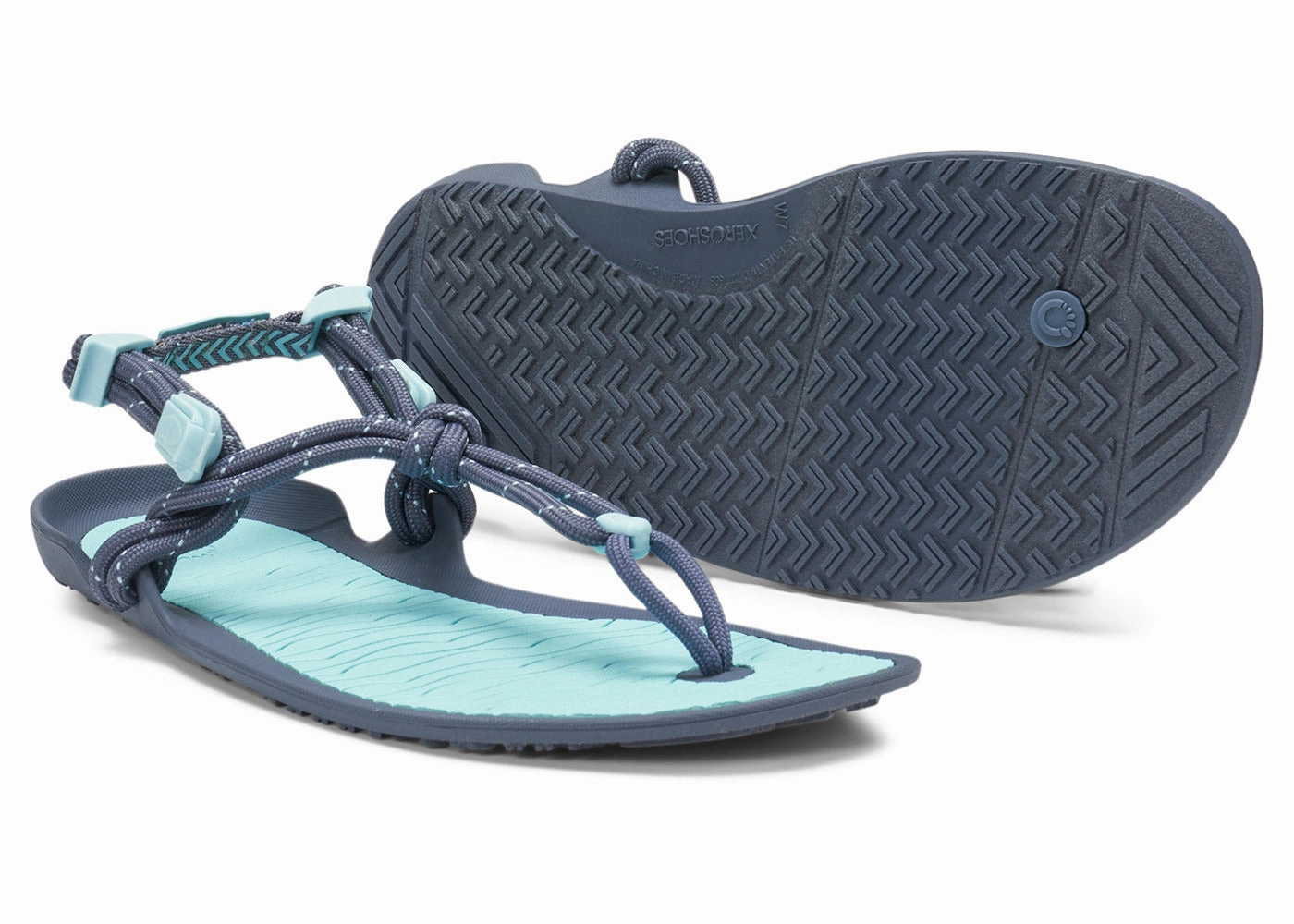 Sandalen Gehäkelt Xero Shoes Aqua Cloud (Damen) - blue glow
