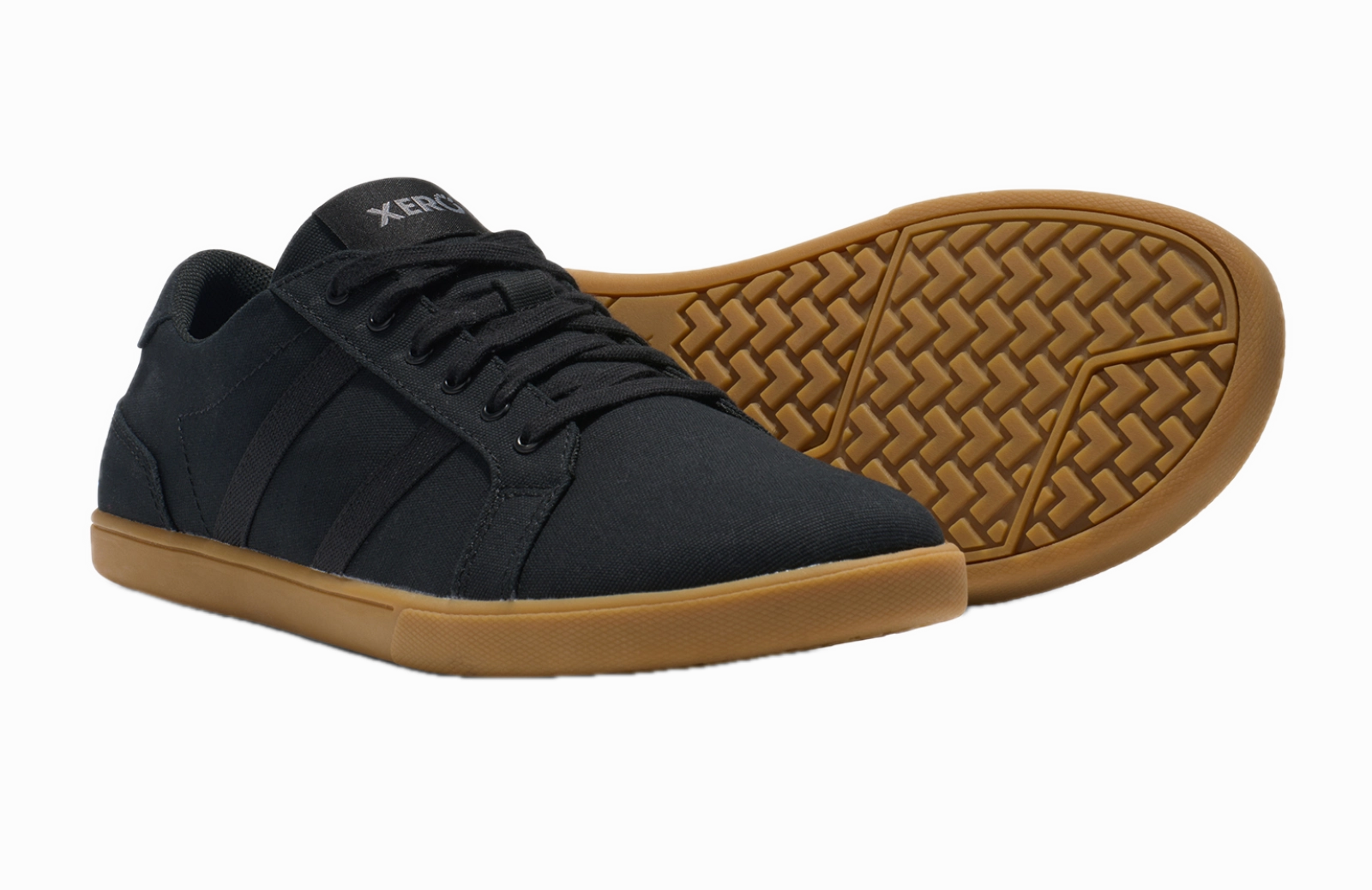 Xero Shoes DILLON Canvas Black/ Gum Sportstyle Gel Nyc Sneaker Low