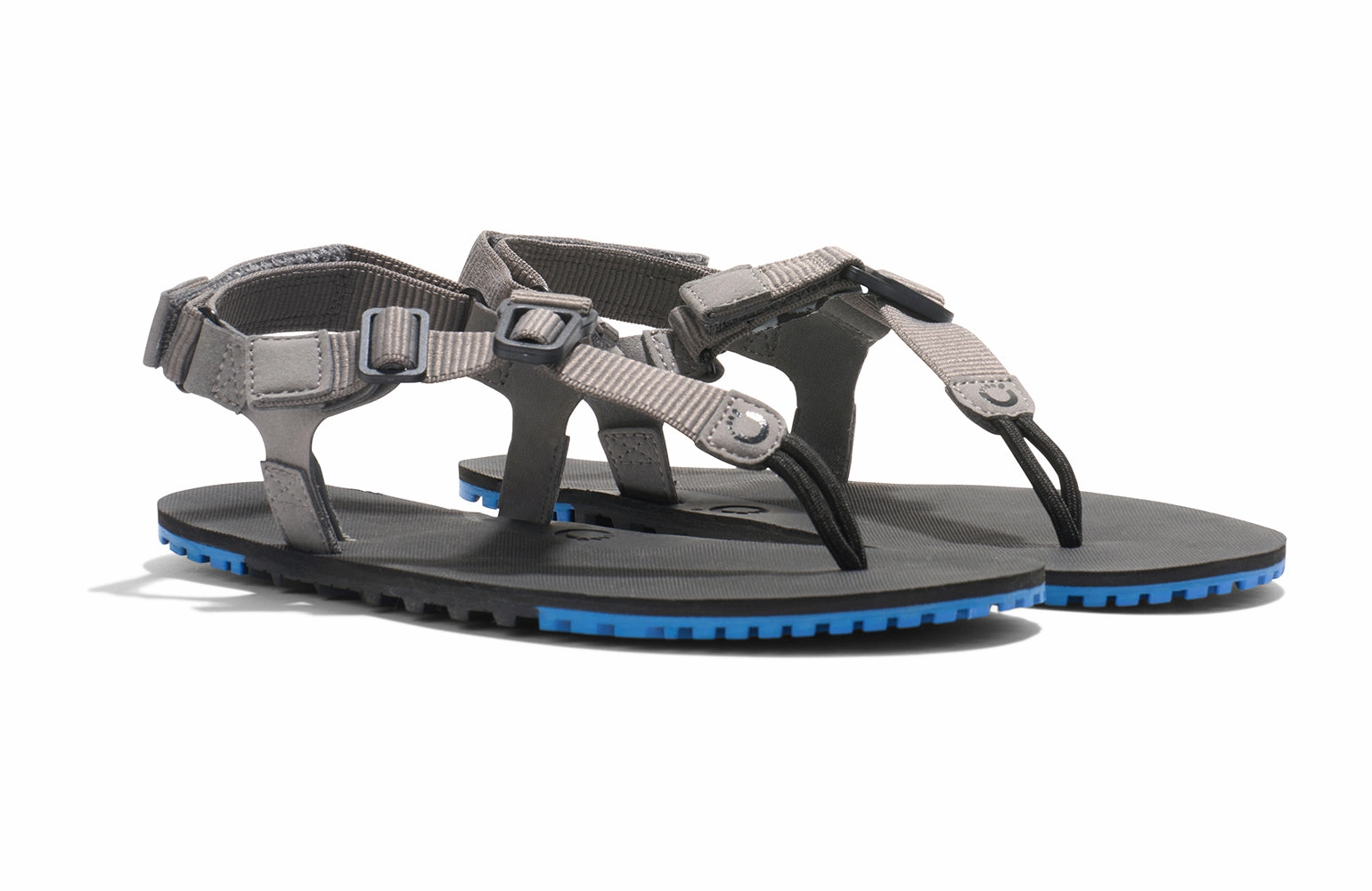 Xero Shoes H-Trail EV Sandale (Herren) - steel gray/blue Iolite - EU42/US M9 Sandalen Zeichnung