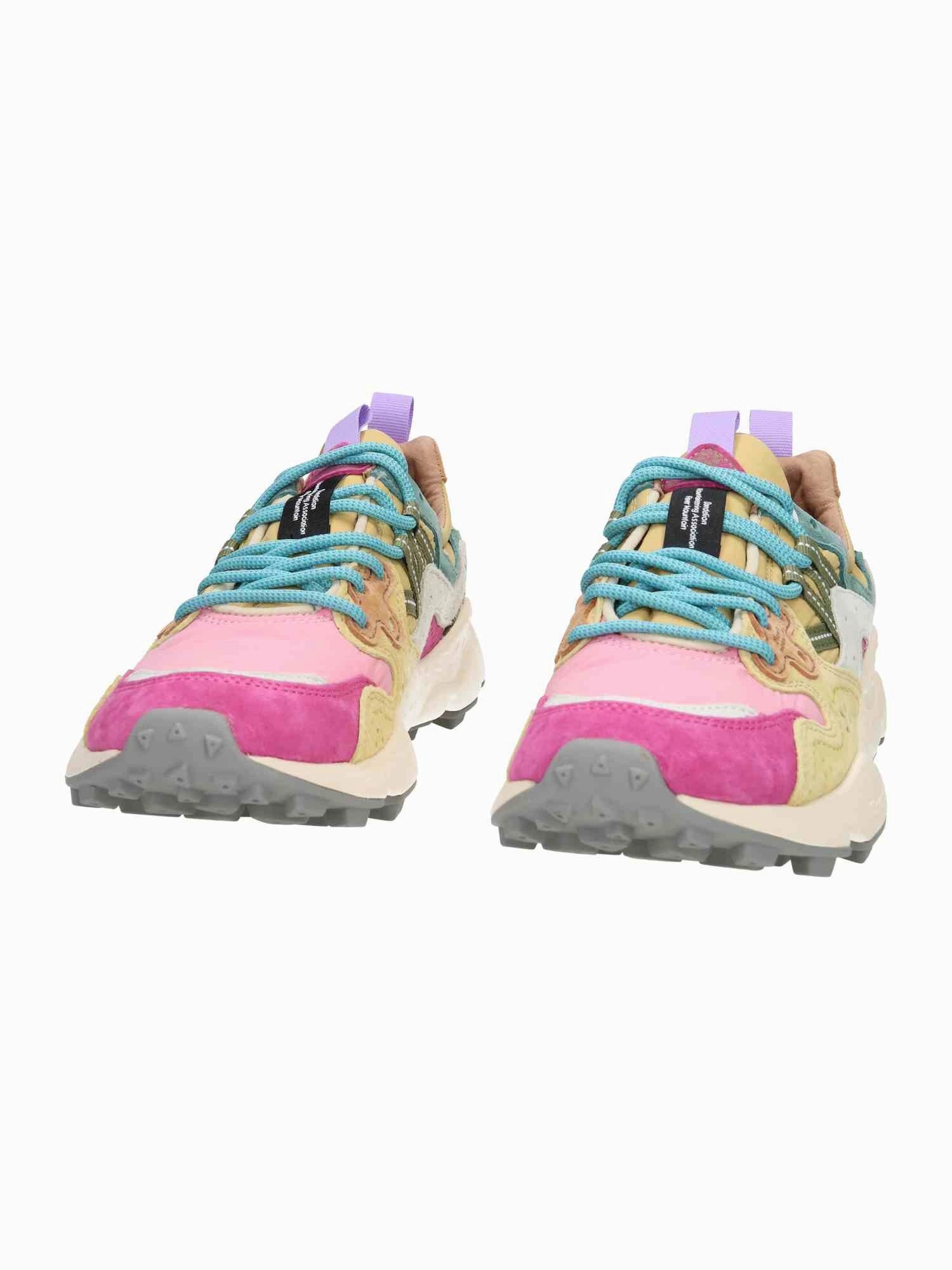 Yamano 3 Woman Suede/Nylon fuchsia/pink Sneaker With Suits