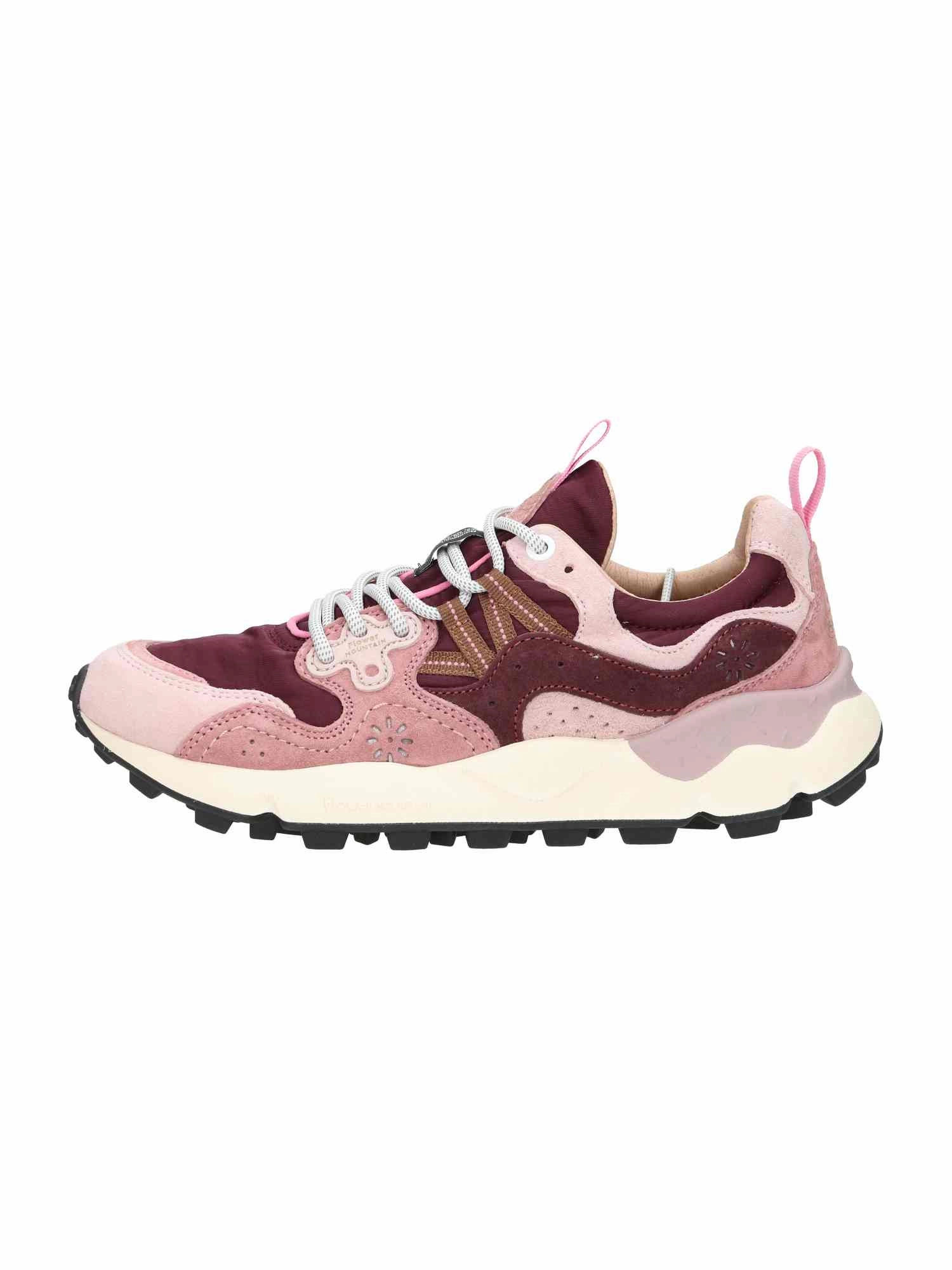 Modische Sneaker Yamano 3 Woman Suede/Nylon light rose pink brown