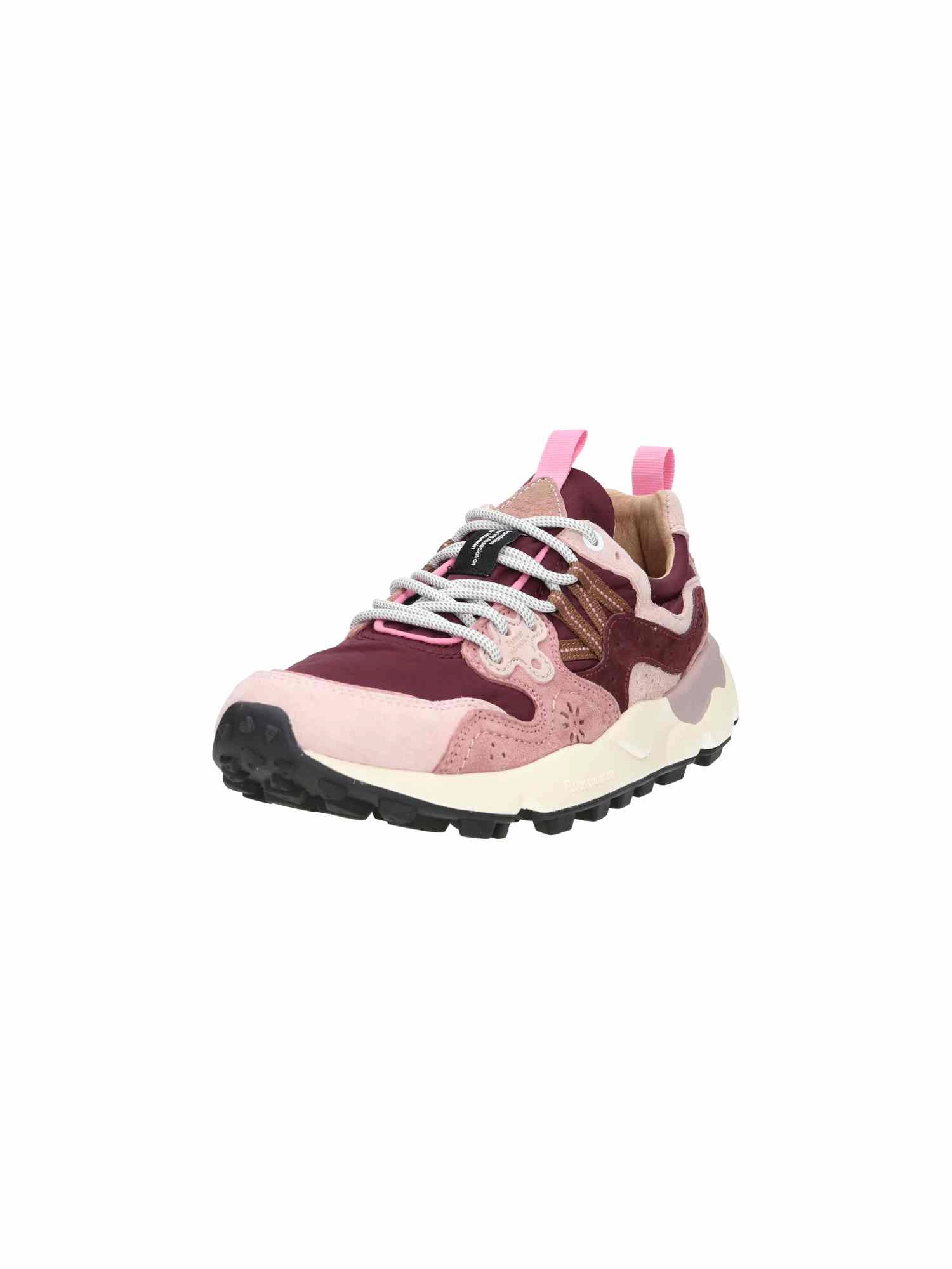 Sneaker Damen Weite H Yamano 3 Woman Suede/Nylon light rose pink brown