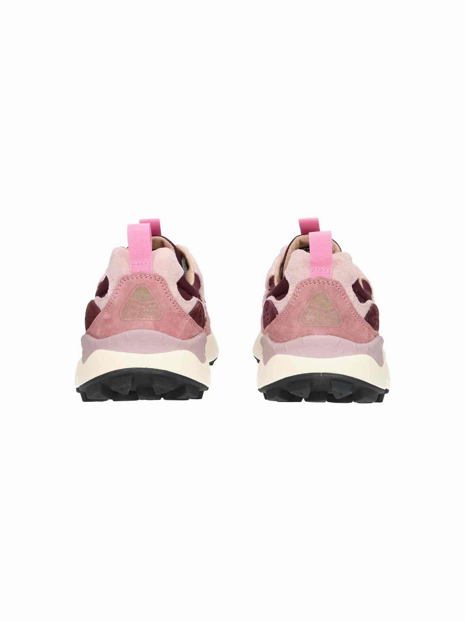 Yamano 3 Woman Suede/Nylon light rose pink brown Bowling Sneaker
