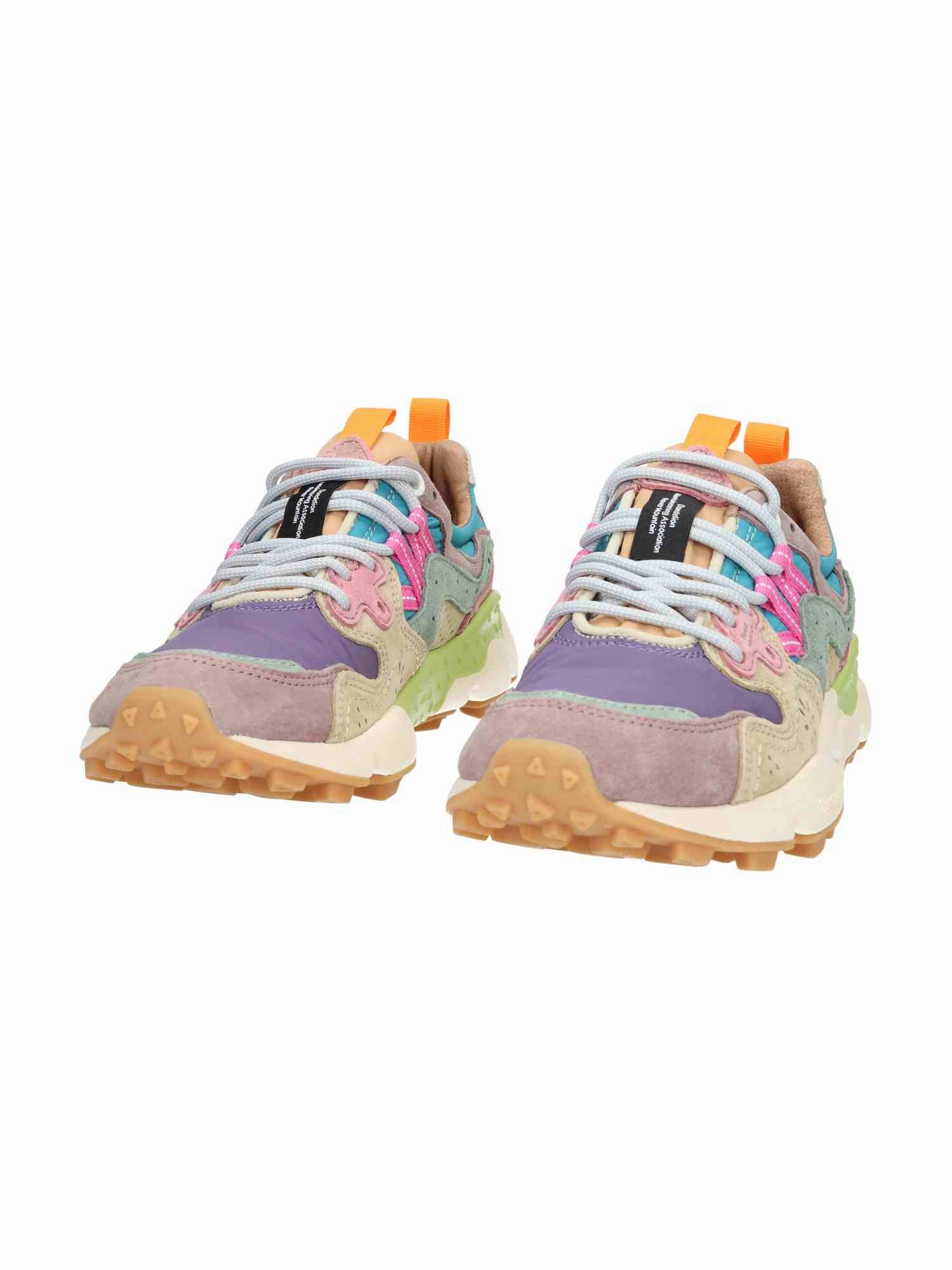 Yamano 3 Woman Suede/Nylon rose/violet Sneaker Für Schmale Füße