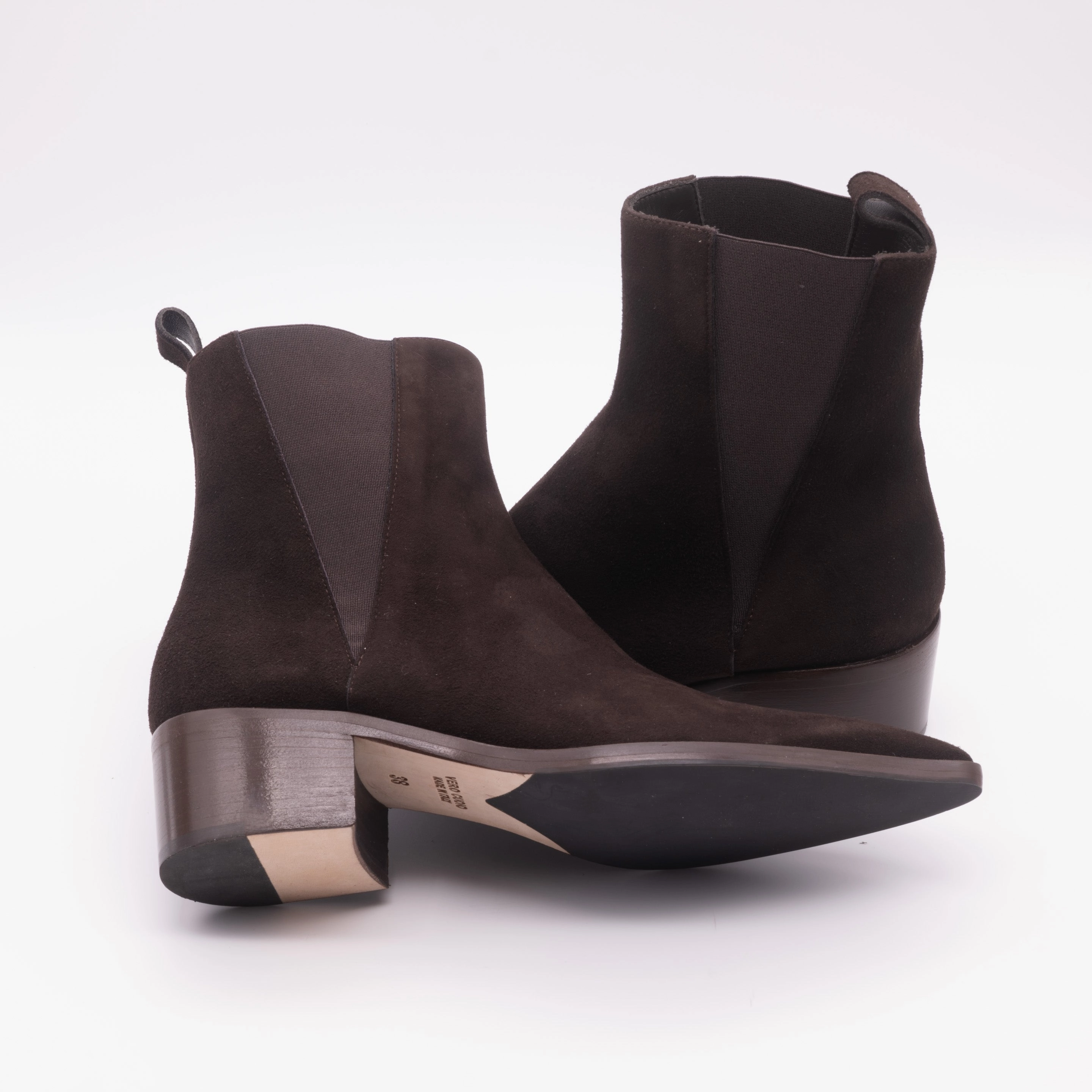 Stivaletto Donna Cam Moro Smooth Leather Chelsea Boots